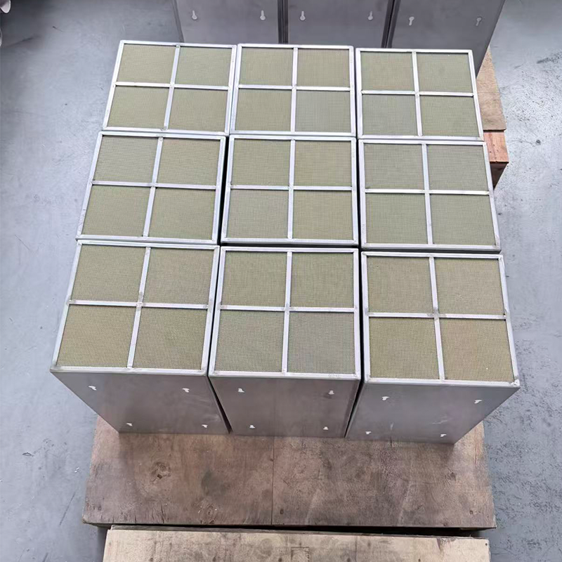 Monolithic Catalyst Welded Piece